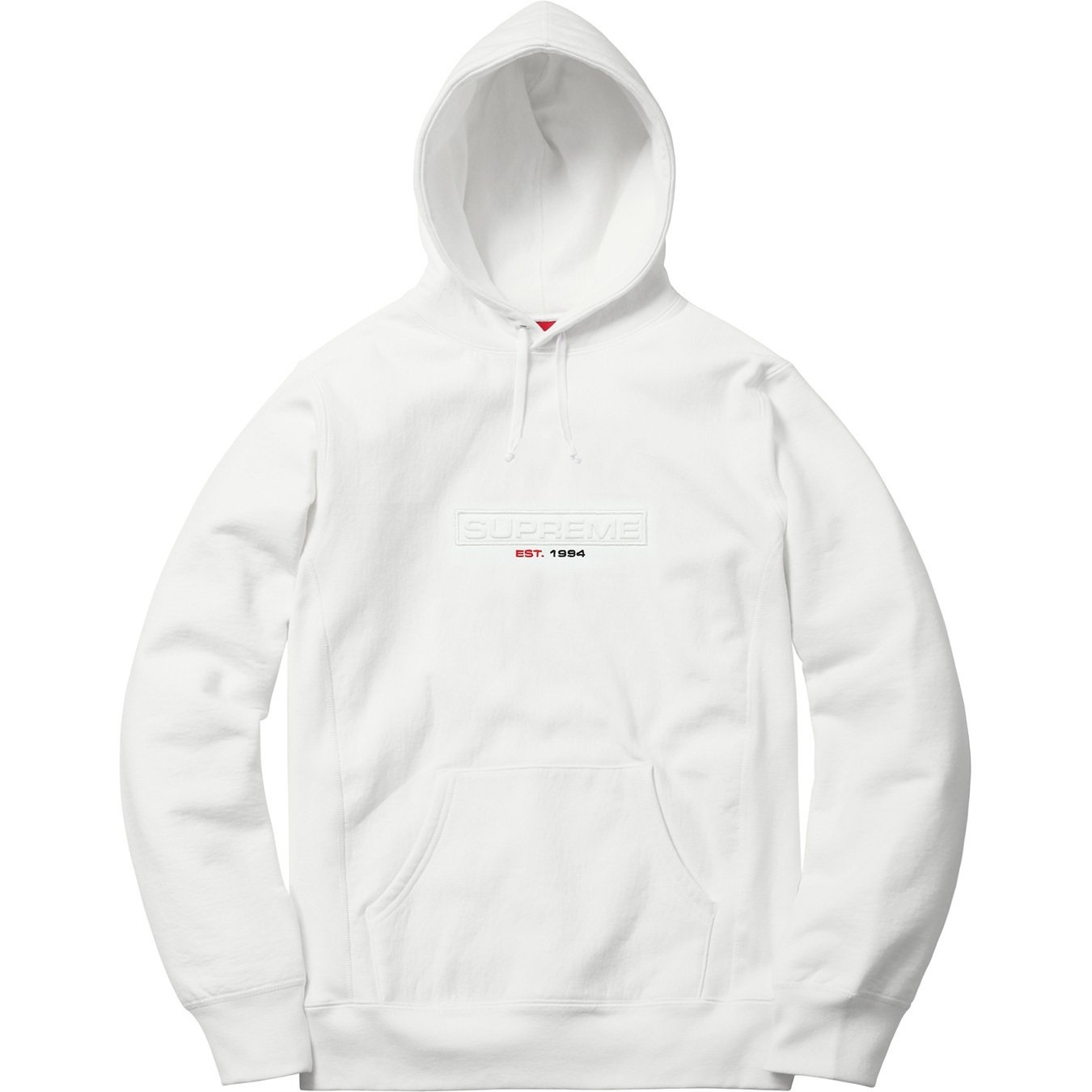 Embossed Logo Hooded Sweatshirt view 8